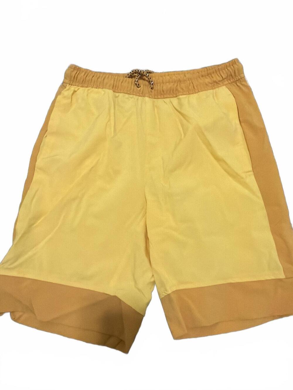 Hanna Andersson Boys Yellow Track Shorts 150 cm Size 12